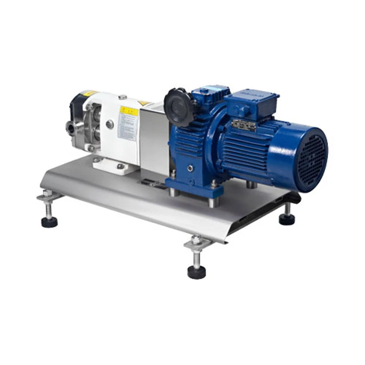 Servo Motor Speed Reducing Output Lobe Pump
